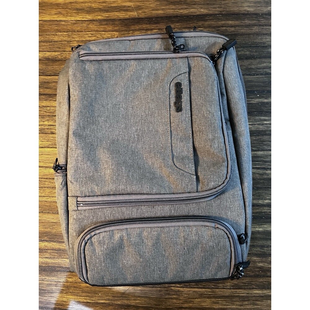 eBags Professional Slim Junior Jr Laptop Bag Backpack Gray Business Travel